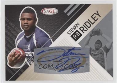 2011 SAGE Autograph Series - [Base] - Silver Autographs #A-41 - Stevan Ridley