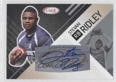 2011 SAGE Autograph Series - [Base] - Silver Autographs #A-41 - Stevan Ridley