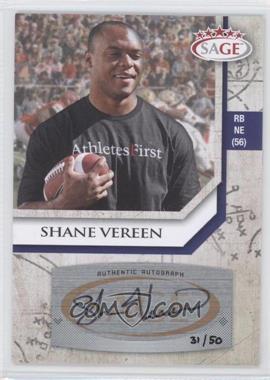 2011 SAGE Five Star - Autographs #SA-15 - Shane Vereen /50