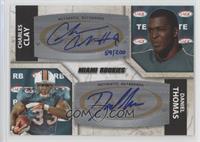 Charles Clay, Daniel Thomas #/200