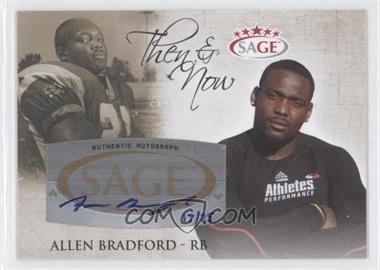 2011 SAGE Five Star - Then & Now Autographs #TN-14 - Allen Bradford /25