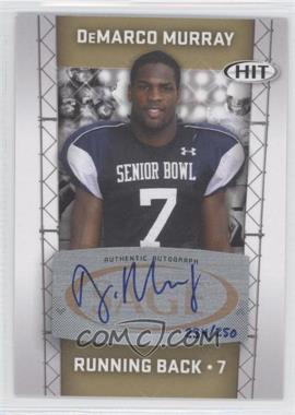 2011 SAGE Hit - Autographs - Gold #A17 - DeMarco Murray /250