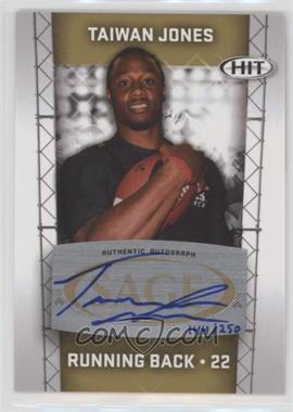 2011 SAGE Hit - Autographs - Gold #A72 - Taiwan Jones /250