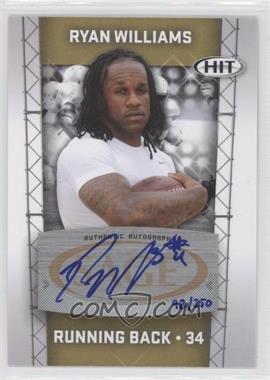 2011 SAGE Hit - Autographs - Gold #A84 - Ryan Williams /250