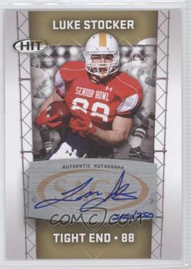 2011 SAGE Hit - Autographs - Gold #A88 - Luke Stocker /250