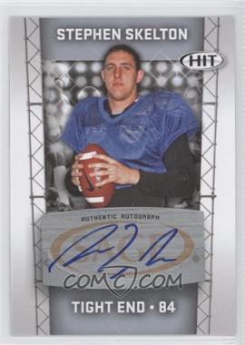 2011 SAGE Hit - Autographs - Silver #A20 - Stephen Skelton