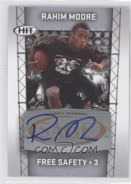 2011 SAGE Hit - Autographs - Silver #A33 - Rahim Moore