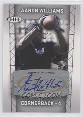 2011 SAGE Hit - Autographs - Silver #A4 - Aaron Williams