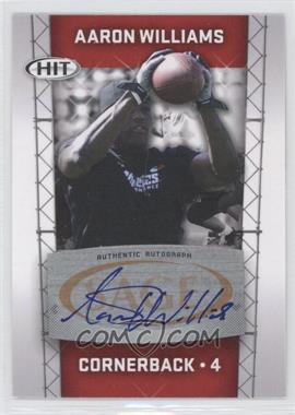 2011 SAGE Hit - Autographs #A4 - Aaron Williams