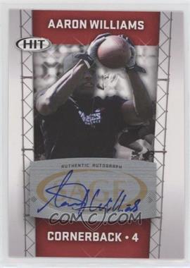 2011 SAGE Hit - Autographs #A4 - Aaron Williams