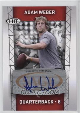 2011 SAGE Hit - Autographs #A68 - Adam Weber