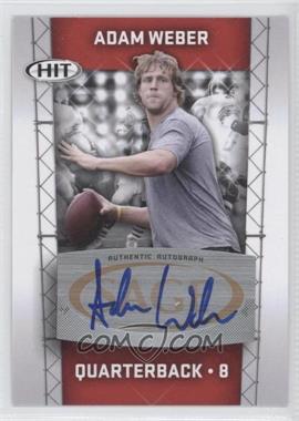 2011 SAGE Hit - Autographs #A68 - Adam Weber