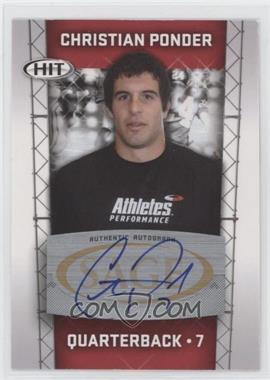 2011 SAGE Hit - Autographs #A7 - Christian Ponder