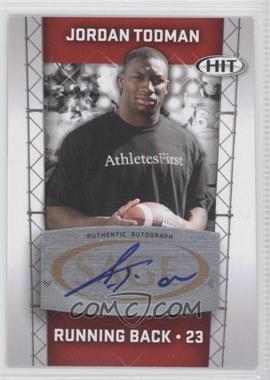 2011 SAGE Hit - Autographs #A77 - Jordan Todman