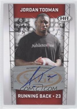 2011 SAGE Hit - Autographs #A77 - Jordan Todman