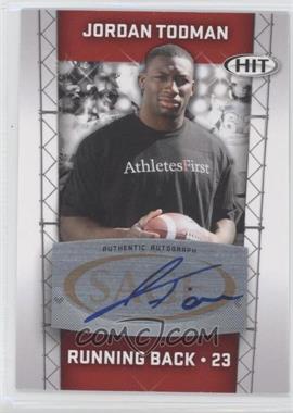 2011 SAGE Hit - Autographs #A77 - Jordan Todman