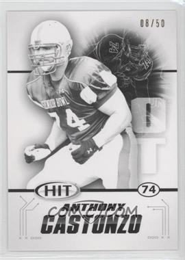 2011 SAGE Hit - [Base] - Make Ready Black #14 - Anthony Castonzo /50