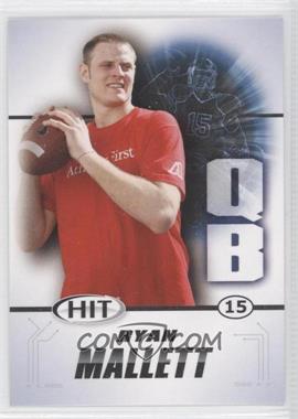 2011 SAGE Hit - [Base] #15 - Ryan Mallett