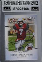 Christian Ponder [CAS Certified Sealed]