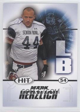 2011 SAGE Hit - [Base] #90 - Mark Herzlich