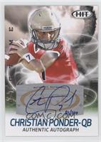 Christian Ponder #/100