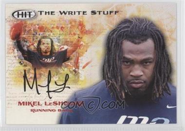 2011 SAGE Hit - The Write Stuff #WS 5 - Mikel Leshoure