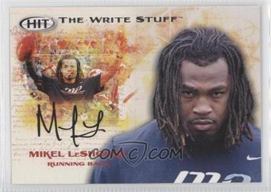 2011 SAGE Hit - The Write Stuff #WS 5 - Mikel Leshoure