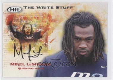 2011 SAGE Hit - The Write Stuff #WS 5 - Mikel Leshoure