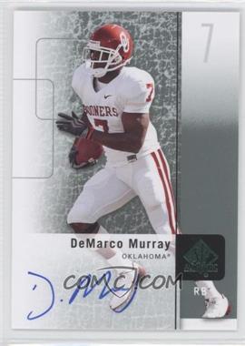 2011 SP Authentic - [Base] - Autographs #34 - DeMarco Murray