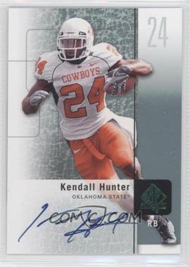 2011 SP Authentic - [Base] - Autographs #79 - Kendall Hunter