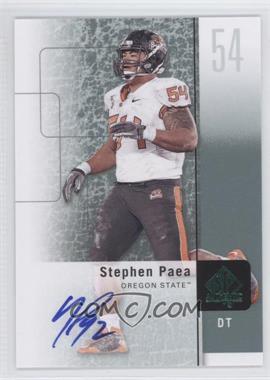 2011 SP Authentic - [Base] - Autographs #83 - Stephen Paea