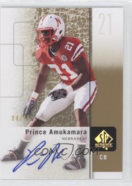 2011 SP Authentic - [Base] - Gold Autographs #27 - Prince Amukamara /15