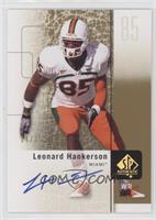 Leonard Hankerson #/15