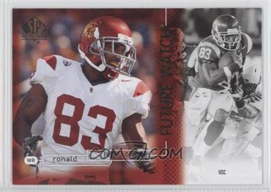 2011 SP Authentic - [Base] #143 - Future Watch - Ronald Johnson