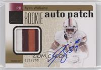 Rookie Auto Patch - Ryan Williams #/299