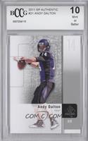 Andy Dalton [BCCG 10 Mint or Better]