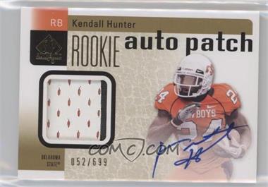 2011 SP Authentic - [Base] #213 - Rookie Auto Patch - Kendall Hunter /699