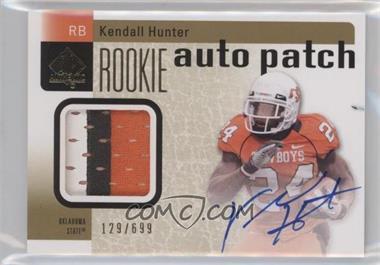 2011 SP Authentic - [Base] #213 - Rookie Auto Patch - Kendall Hunter /699