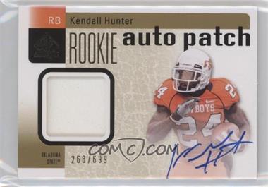 2011 SP Authentic - [Base] #213 - Rookie Auto Patch - Kendall Hunter /699