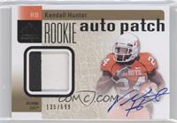 Rookie Auto Patch - Kendall Hunter #/699