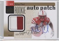 Rookie Auto Patch - Niles Paul #/699