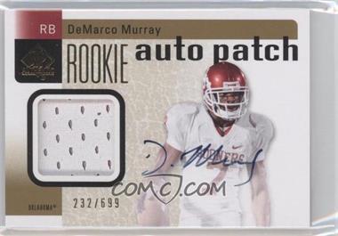 2011 SP Authentic - [Base] #216 - Rookie Auto Patch - DeMarco Murray /699