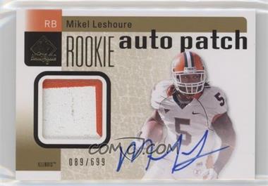 2011 SP Authentic - [Base] #222 - Rookie Auto Patch - Mikel Leshoure /699