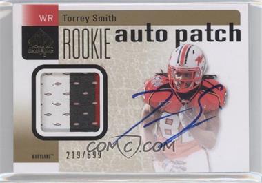 2011 SP Authentic - [Base] #227 - Rookie Auto Patch - Torrey Smith /699