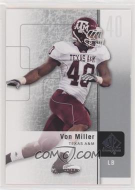 2011 SP Authentic - [Base] #30 - Von Miller