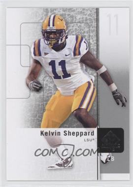 2011 SP Authentic - [Base] #32 - Kelvin Sheppard