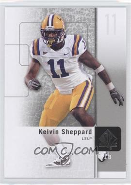 2011 SP Authentic - [Base] #32 - Kelvin Sheppard