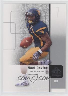 2011 SP Authentic - [Base] #41 - Noel Devine