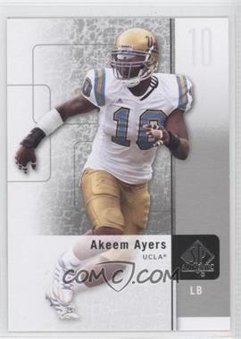 2011 SP Authentic - [Base] #42 - Akeem Ayers