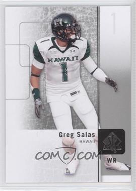 2011 SP Authentic - [Base] #47 - Greg Salas